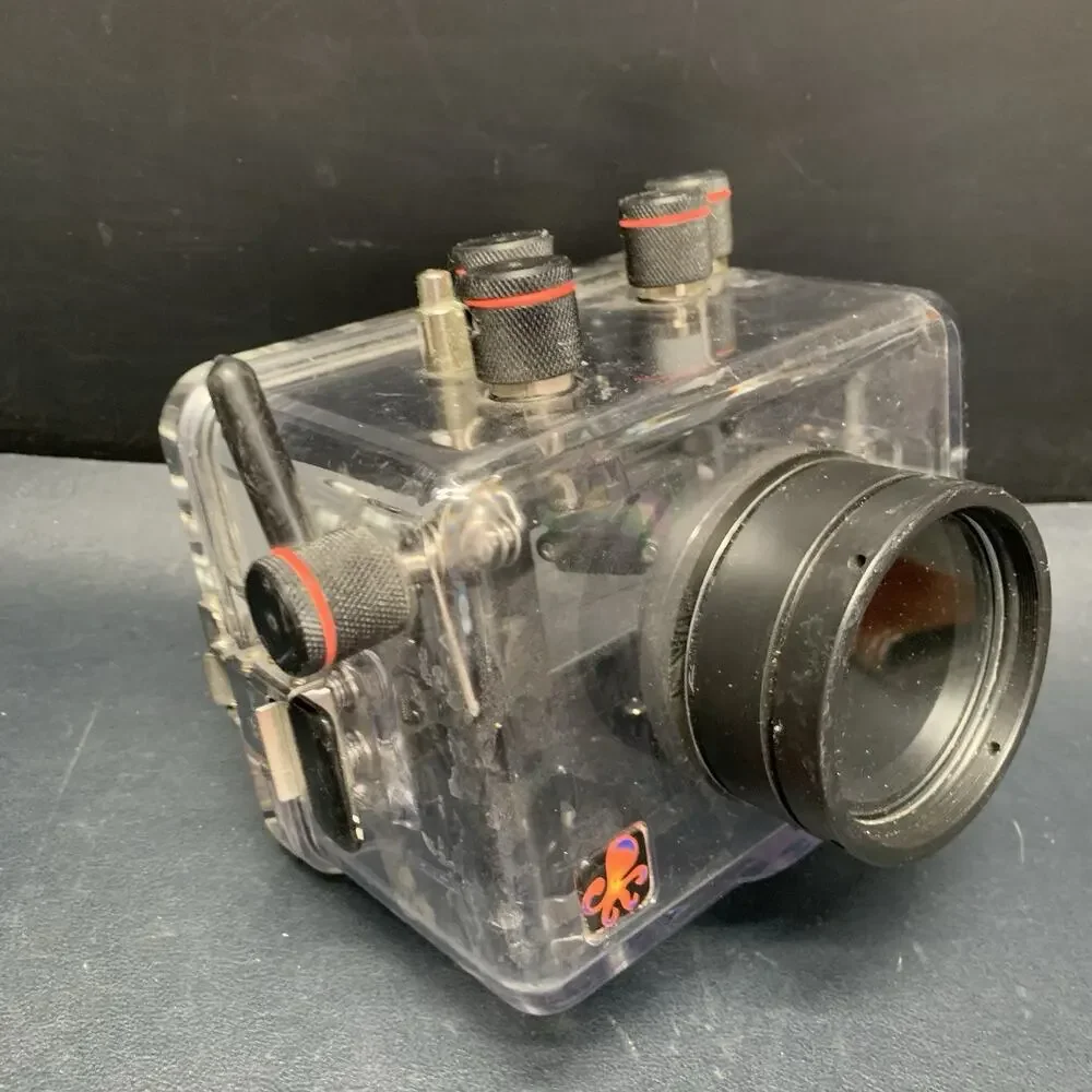 Ikelite Underwater Camera Housing Digital Scuba 1.9.349 Clear Plastic Untested